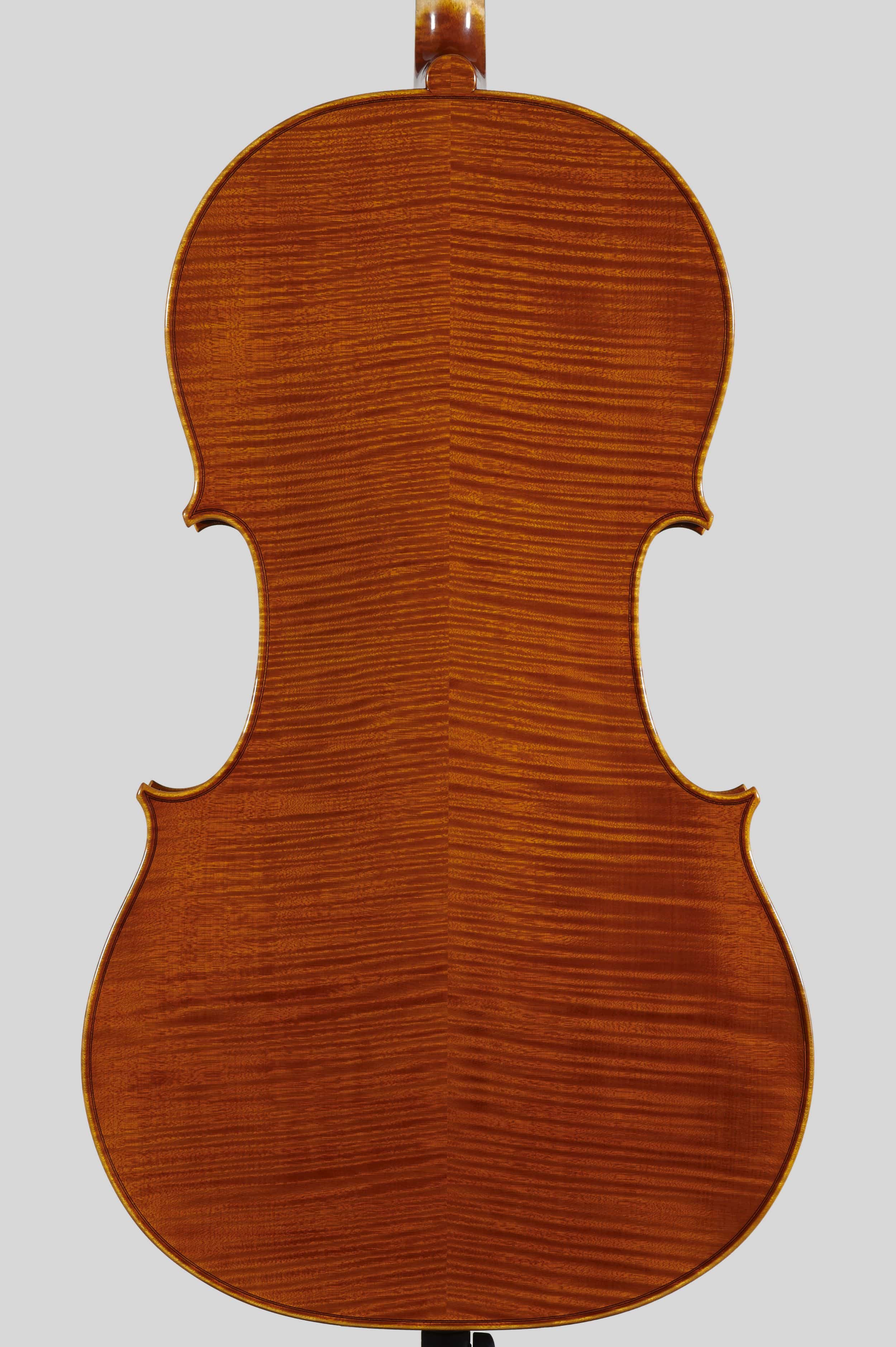Anno 2012 – Violoncello modello stile A. Stradivari “forma B” - “Mara” 1711 - Fondo