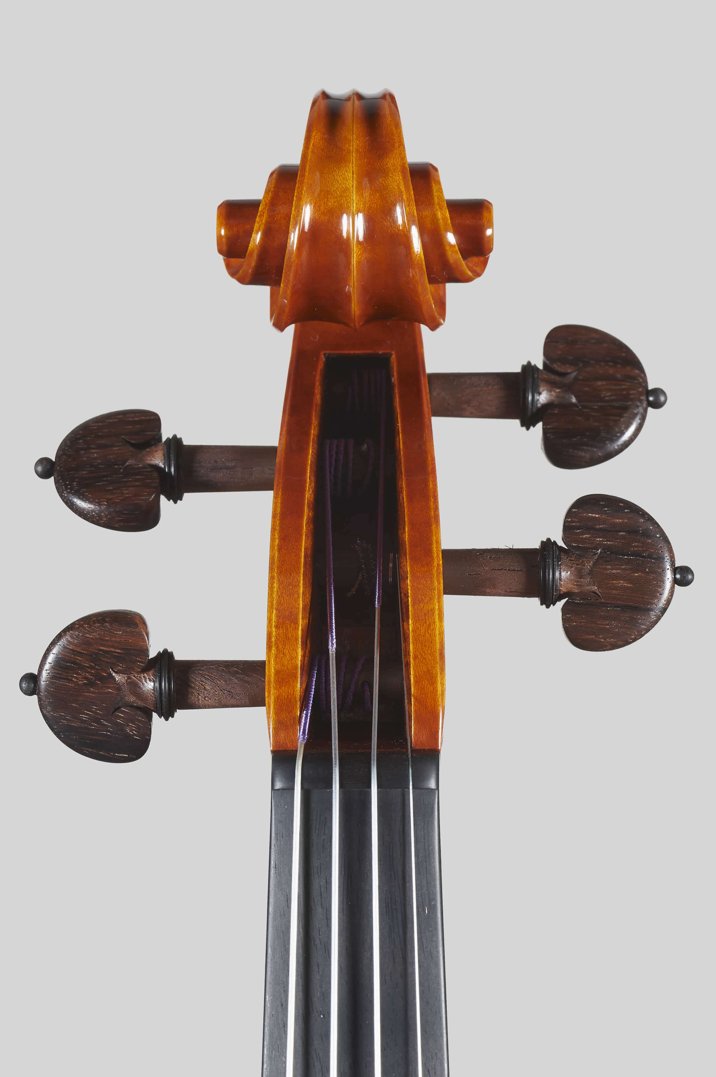 Anno 2016 - Violino modello A. Stradivari Rode, Le nestor 1733 - Testa fronte