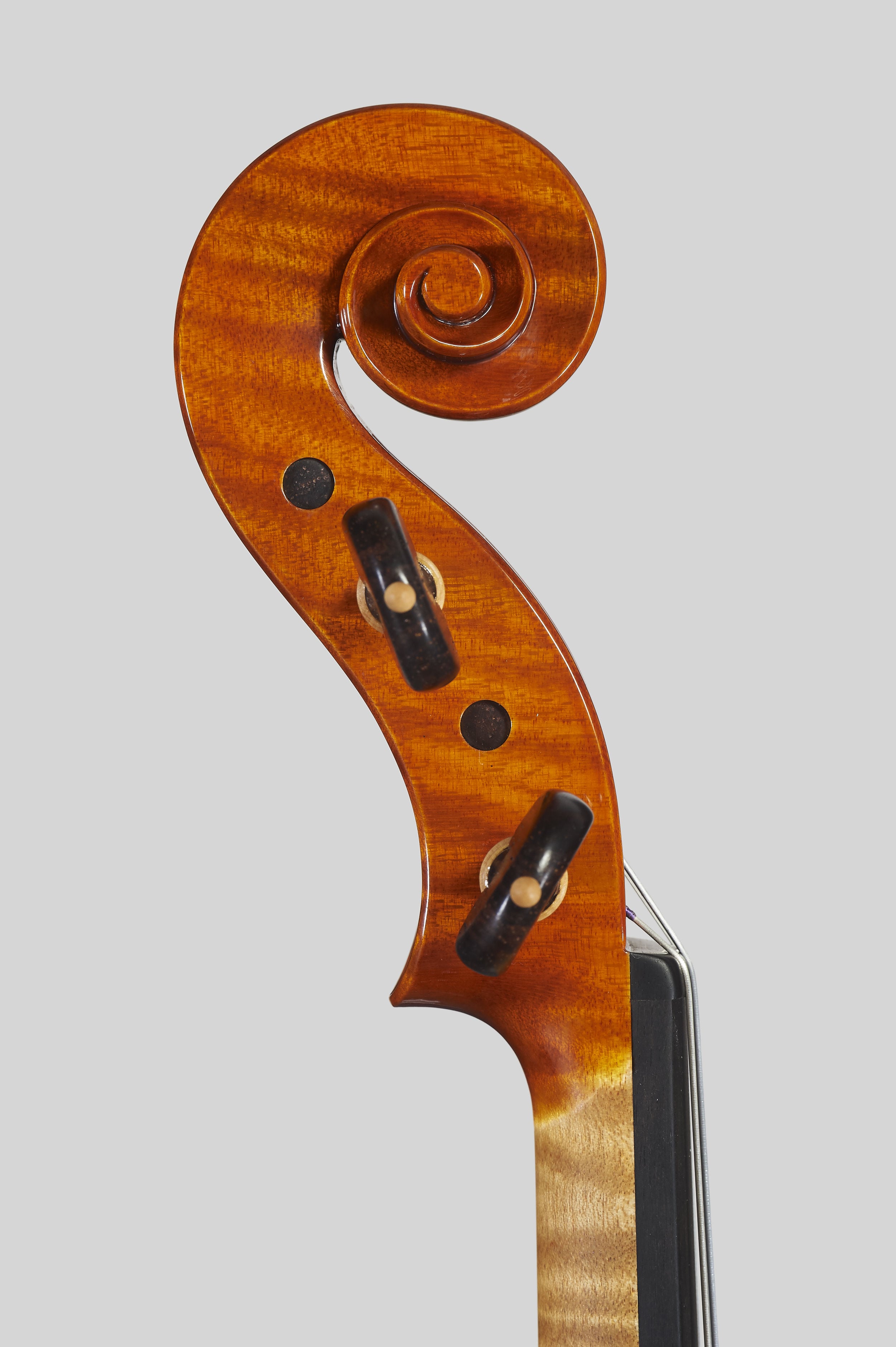Anno 2018 – Violino modello stile A. Stradivari “Soil” 1714 - Testa sinistra